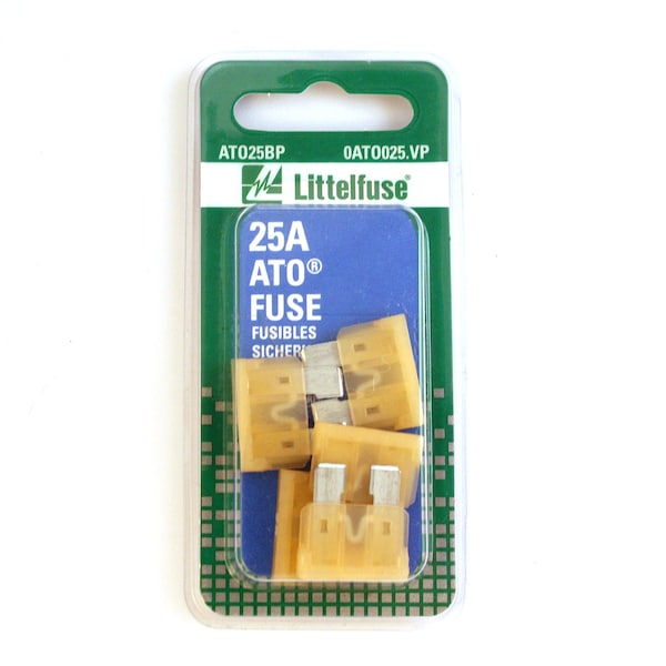 Littelfuse Fuse - Electrical, Cartridge Glass Or Ceramic 0ATO025.VP - main